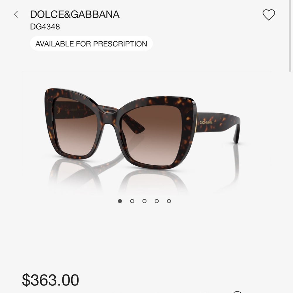 Dolce & Gabbana 4348 Sunglasses